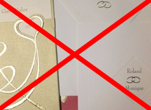 Gelegenheidsdrukwerk, trouwkaarten, Rotterdam